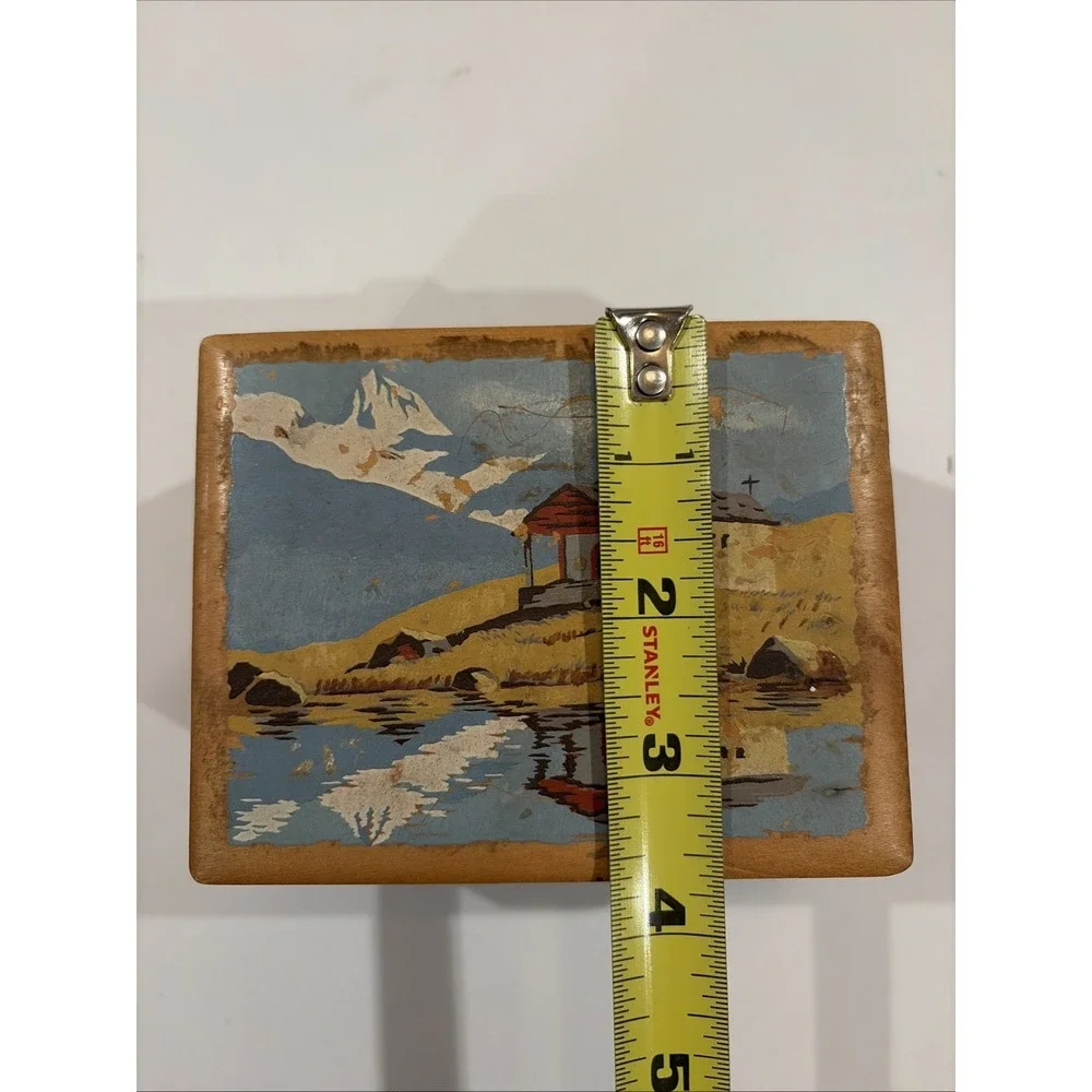 Reuge Sainte Croix Swiss Music Box Lucky Day 2 Tune La Paloma Carnaval of Venice